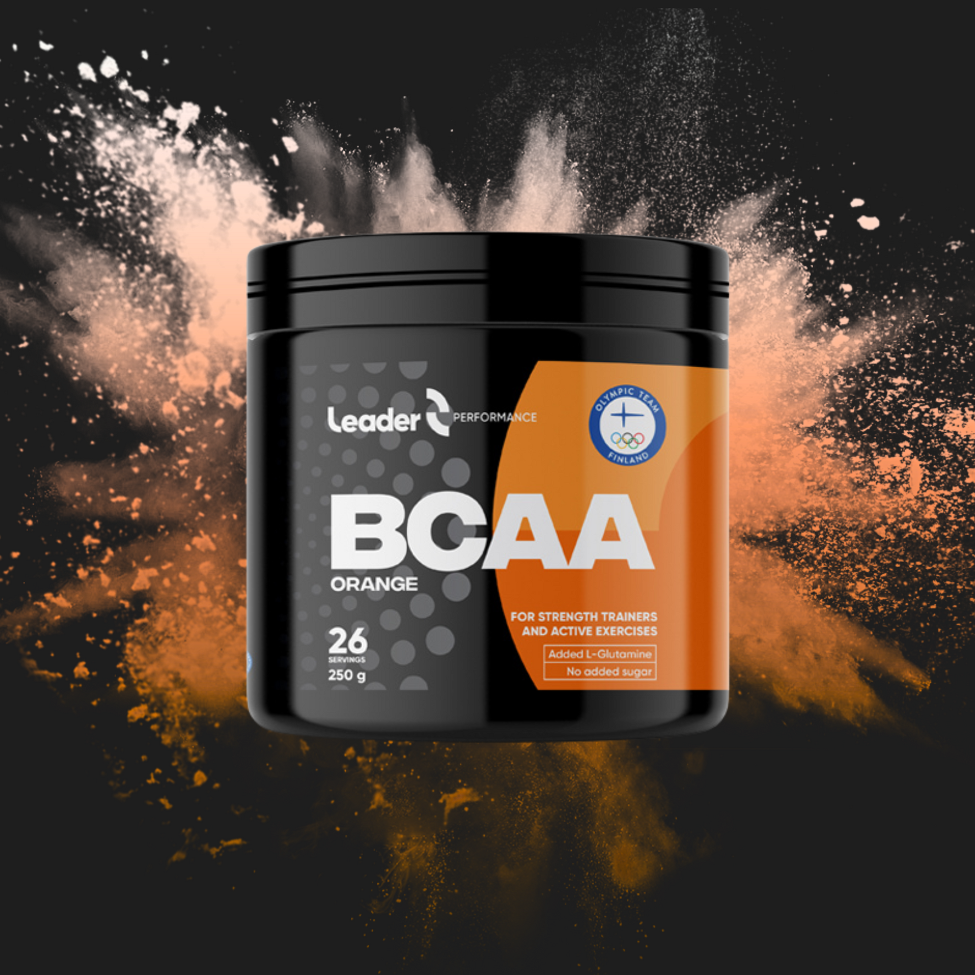 LEADER PERFORMANCE BCAA APPELSIINI - aminohappojuomajauhe